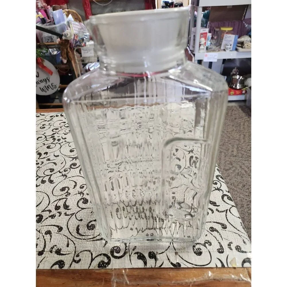 Vintage Glass Refrigerator Pitcher